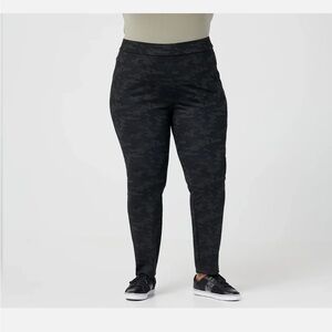 NYDJ Ponte Leggings-Urban Camo-Reg 6-A390870-NEW